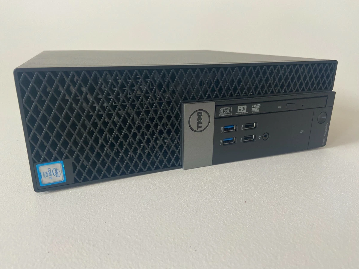Dell Optiplex 7040 Micro 8GB RAM 500GB HDD Core i5 6500 Windows 10 SFF DVDRW