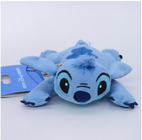 Disney Stitch/Sully/Pooh 14cm Mini Bean Bag Plush Soft Toy. Bag/Car/Christmas - Picture 1 of 12