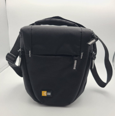 Case Logic TBC-406  Black DSLR Camera Holster Bag for w/ Strap & Belt Loop