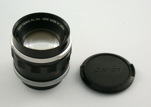 CANON FL lens II chrome 1,4/50 50mm F1,4 fast aperture adapt. digital /1123 - Bild 2 von 6