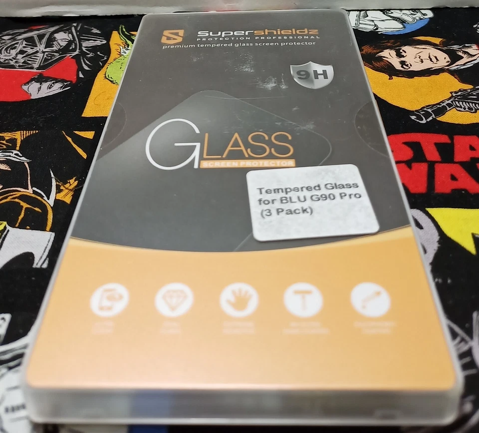 Paquete de 3 cristales templados Supershieldz para BLU G90 Pro (nunca usados) Foto 4 de 4