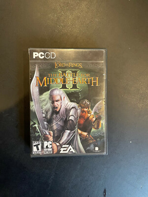 PC Lord of the Rings: Battle For Middle-Earth II 2 Complete CD Set