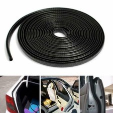 10ft Car Door Edge Guard Moulding Trim Rubber Edge Strip Seal Protector Black