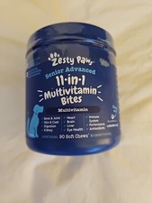 Zesty Paws SENIOR Advanced 11 in 1 Multivitamin Bites 90 Chews 5/2026