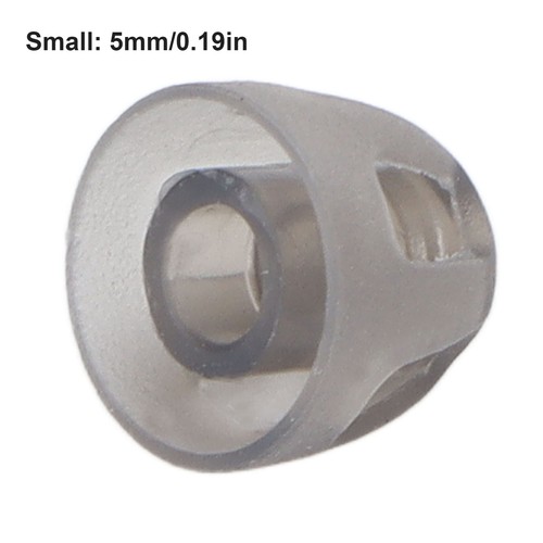 10Pcs Hörgeräte Dome Soft Open Domes Black Layer Replacements Ohrspitze Für CHP