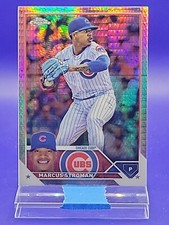Marcus Stroman 2023 Topps Chrome Prism Refractor SP 🔥 Cubs