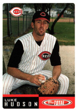 Luke Hudson P Reds Topps Baseball Card #315 2002