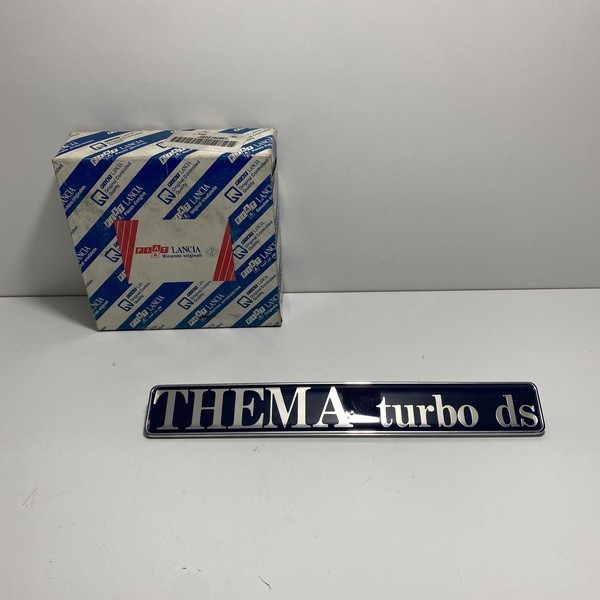 Lancia Thema Originale Thema Turbo DS Siegel Emblem 82413736-image