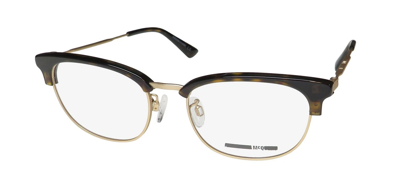 ALEXANDER MCQUEEN MQ0255OA PREMIUM ACETATE DESIGNER SLEEK EYEGLASS FRAME GLASSES