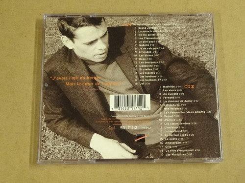 2-CD / JACQUES BREL - QUAND ON N'A QUE L'AMOUR - Picture 2 of 2