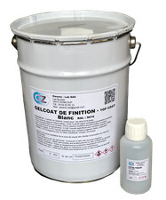 Gelcoat de Finition Blanc 5 Kg + Durcisseur