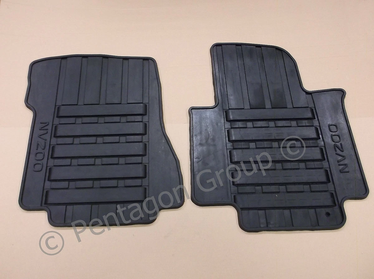 New Genuine Nissan NV200 Tailored Front Rubber Floor Mat Set Mats KE751JX089