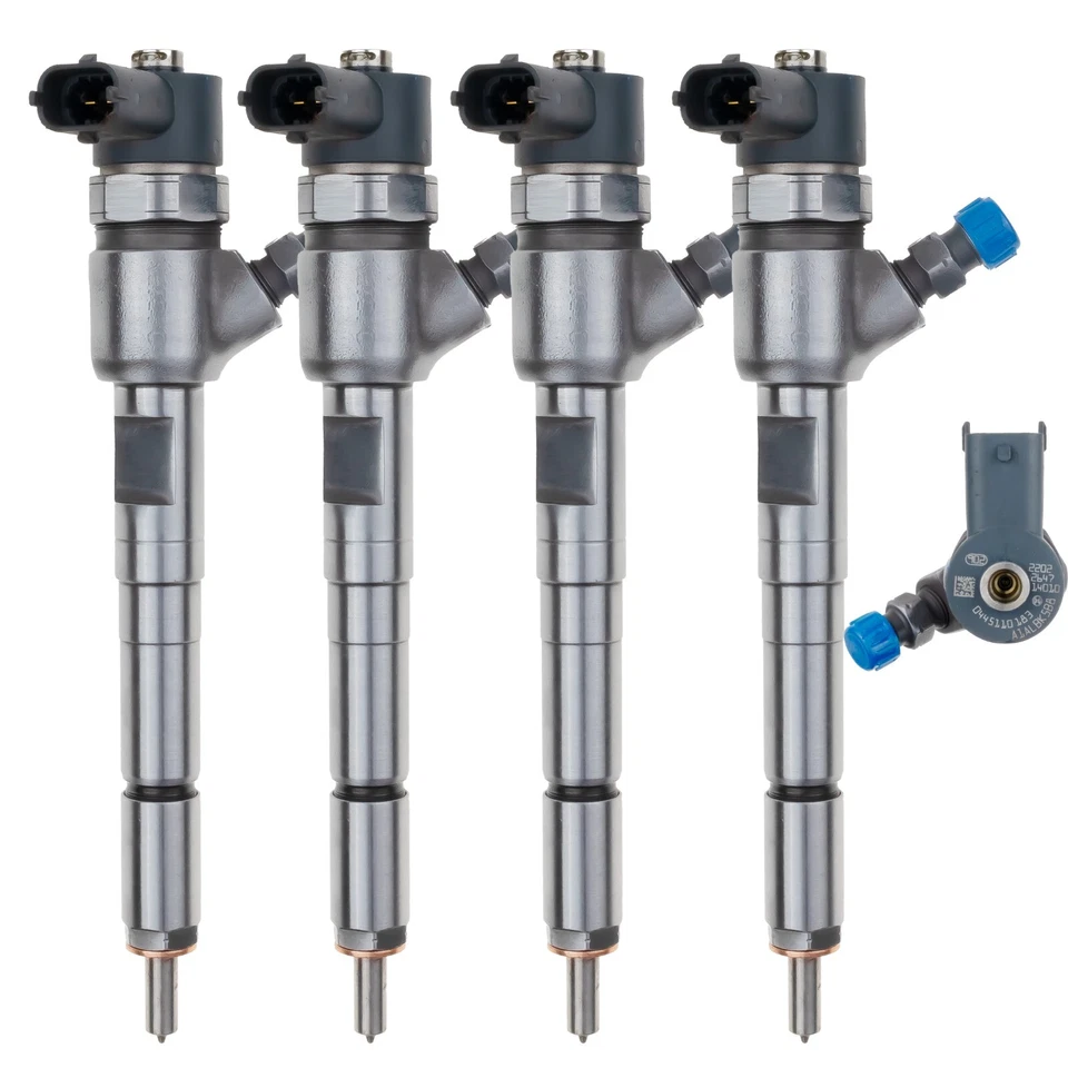 4x 0445110183 Injecteur Bosch Lancia Opel Astra H Fiat Doblo 1.3 0986435102 - Photo 4/4