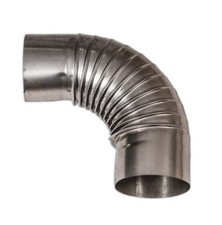 Ofenrohr Ø100-150mm Rauchrohr  Bogen 90° Knie Ofen Kamin Heizung