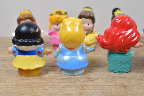 13x Fisher Price Little People Figures Disney Princess Dragon Farmer Ariel etc - Picture 4 of 9