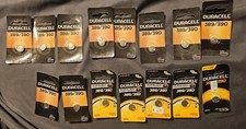 15x 389/390 Duracell Silver Oxide Batteries AG10, 189, SR1130, SR1130W, SR54 