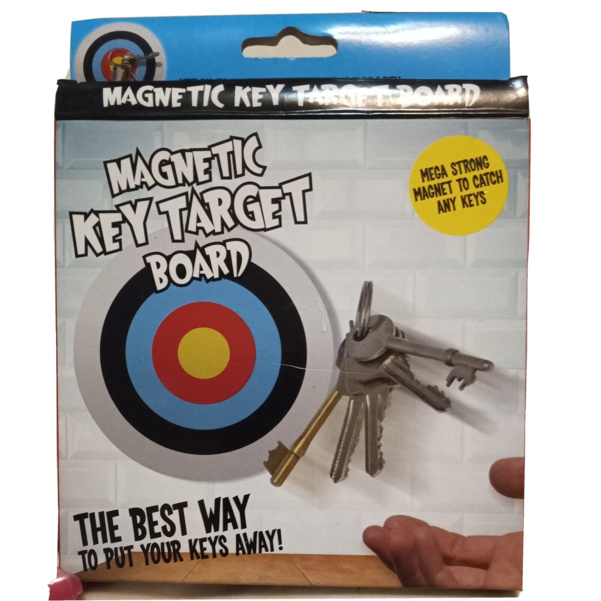 Magnetic Key Target Best Way to Put Your Keys Away!! ~New~