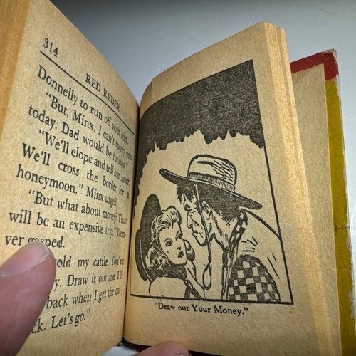 Red Ryder in War on the Range 1945 Big Better Little Book Vintage Western Mint - Imagen 17 de 20