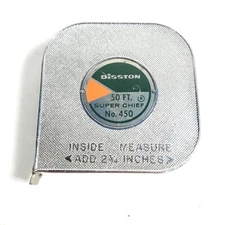 Vintage Disston No. 450 Super Chief 50 ft. Tape Measure