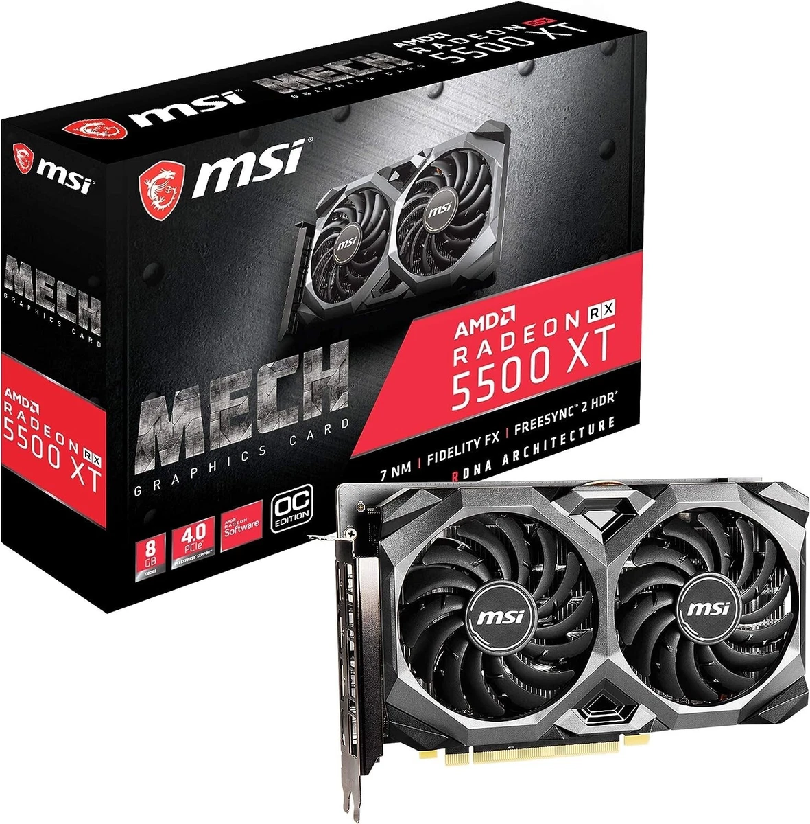 Rx 5500 xt dual hot sale