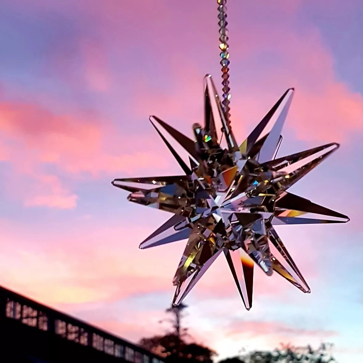 Large moravian star sale light