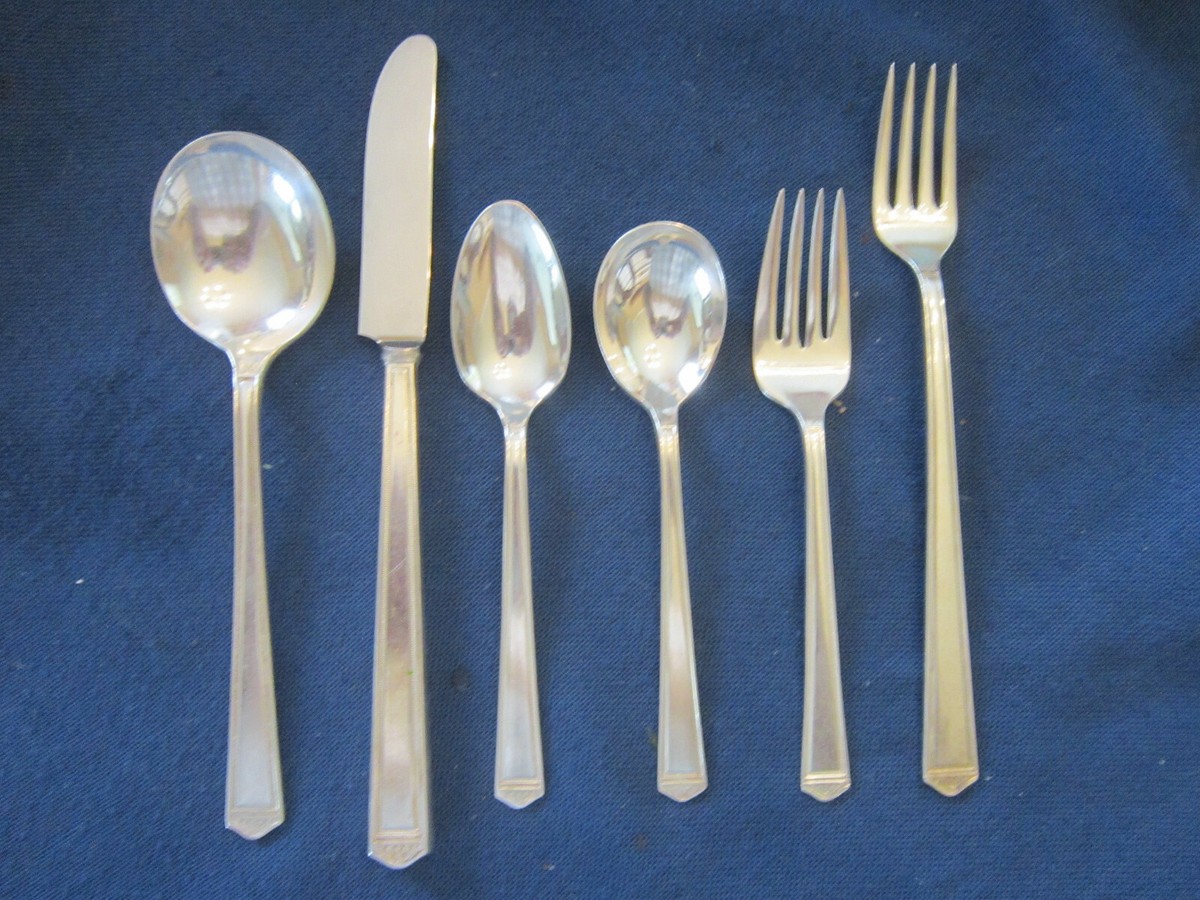 International silverplate カトラリー　7本セット 1847 Rogers Bros ANNIVERSARY International Silver Plate 1923