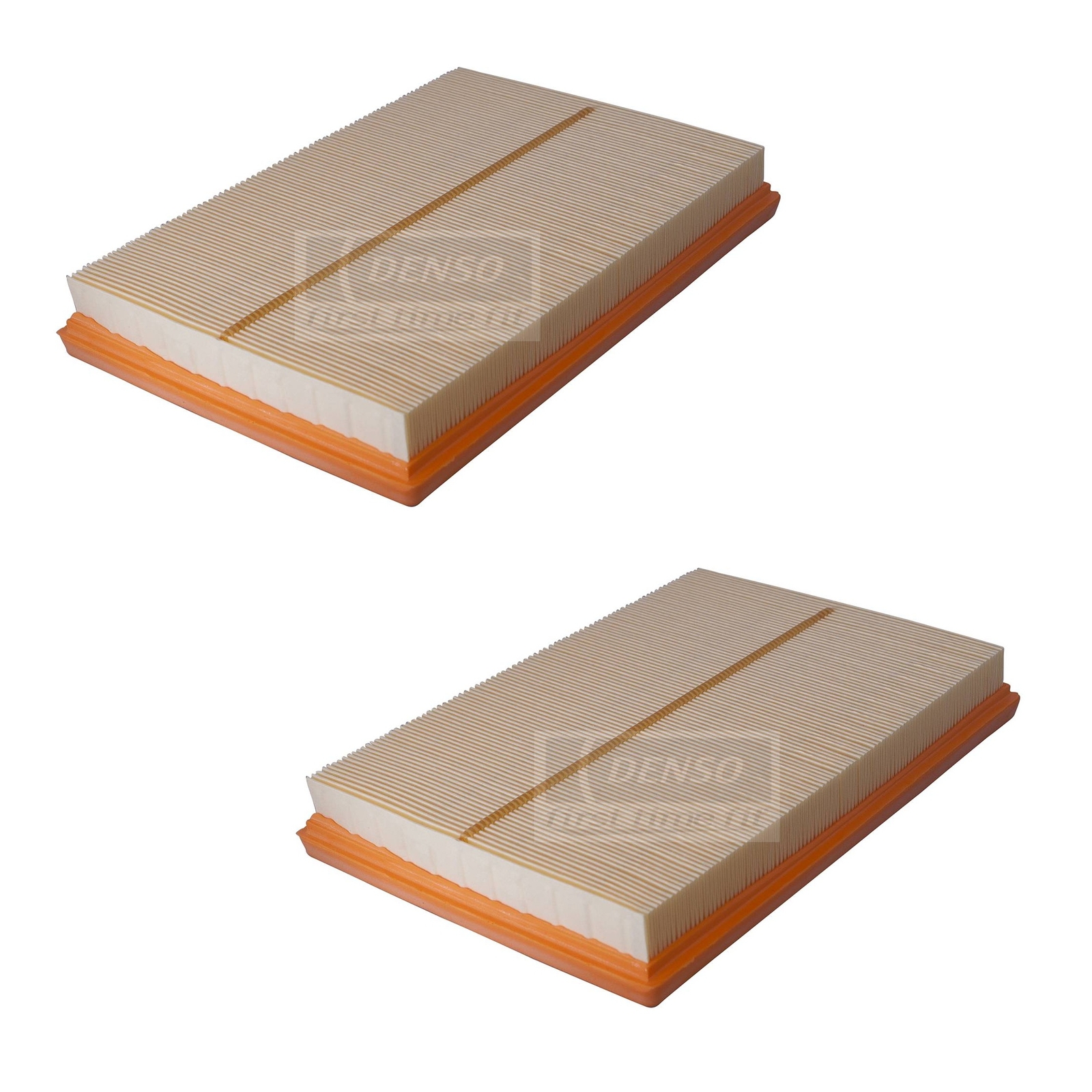 Pair Set 2 Air Filters 143-3022 for Lexus ES300h HS250h LS460 Toyota Camry Denso