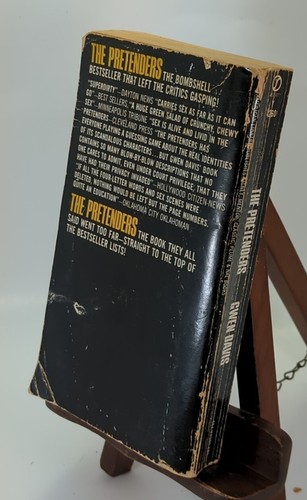 The Pretenders By Gwen Davis 1st Signet Print April 1970 Paperback - Picture 2 of 5