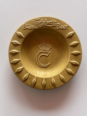 CARLSBERG BEER BEER ASHTRAY ESLAU DANMARK C1
