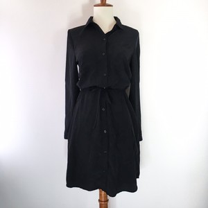 old navy button dress