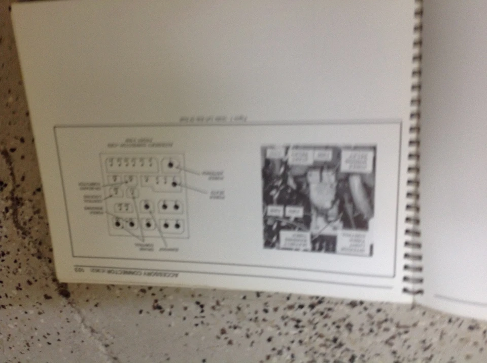 BMW 524TD 1985 sedán cableado eléctrico solución de problemas servicio manual de reparación OEM Foto 2 de 3