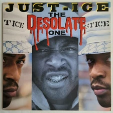 1989 - JUST-ICE - THE DESOLATE ONE LP - FRESH RECORDS ORIGINAL PROMO - KRS-ONE