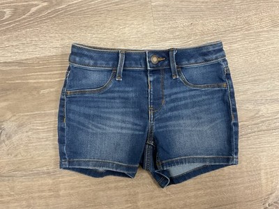 So, Jean Shorts Girls Size 10 Darkish - Medium Wash Color