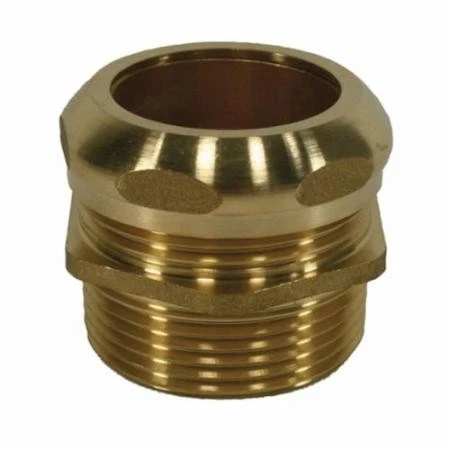 Jones Stephens T76150 1-1/2 in MIP x 1-1/2 in OD Brass Waste Connector - Picture 2 of 8