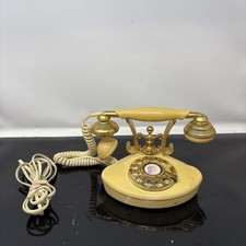 Vintage Ivory Radio Shack Cutie Princess Phone Japan Rotary Dial