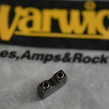 Bass Wide Black Bridge Saddle Normal Spaced Part