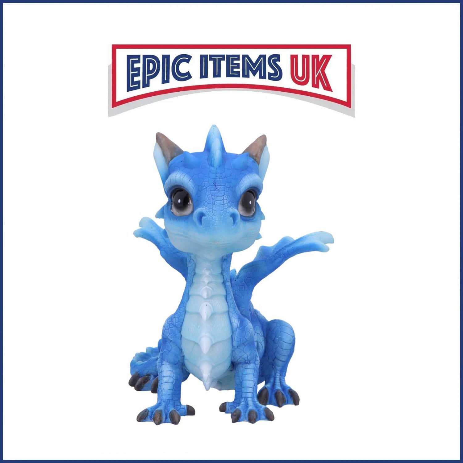 Nemesis Now Ice Dragonling Blue Dragon Figurine 12.3cm - IN STOCK