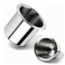 New Drop In Cup Holderstainless Steel Drink Holder For Car To Hold Cups Secu...