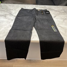 Lee Women's Size 14 Ultra Lux Comfort Flex Motion Trouser Pants Black Rinse NWT