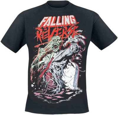 Falling In Reverse T-Shirt Herren Grave Zombie schwarz