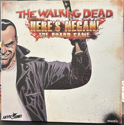 The Walking Dead Here's Negan! The Board Game Open Box Unpunched