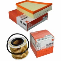 Mahle / Knecht Set Filterpaket Luftfilter LX 998 ÖLfilter OX 360D