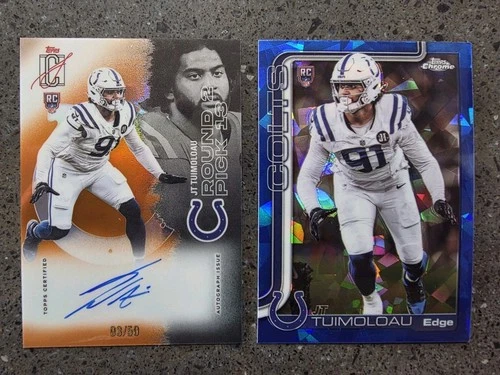 2025 Topps Signature JT Tuimoloau Rookie Class Autographs (RAW)