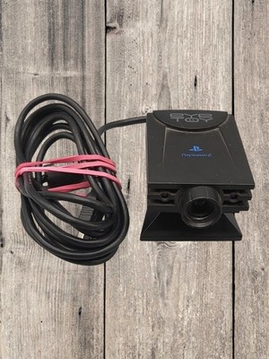 Eye Toy Kamera Schwarz Sony Playstation 2 PS2 Motion Sensor Camera 