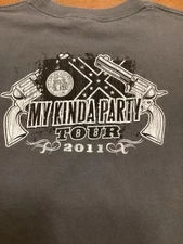 Jason Aldean My Kinda Party 2011 Tour Local Crew Shirt Size L