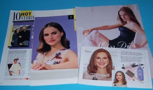 Natalie Portman 50 pc German Clippings Full Pages Cover #1-24