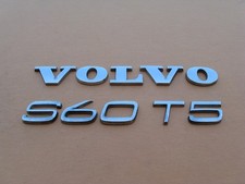 14 15 16 17 18 Volvo S60 T5 Rear Chrome Emblem Logo Badge Sign Symbol Oem A48062