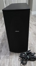 Bose PS38 Powered Black Subwoofer Lifestyle 18 28 35 38 48, Cables  Tested