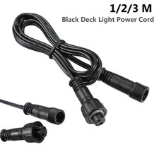 LED Decking Garden Lights Extension Cables for Fixed/RGB Color Waterproof 2-5Pin