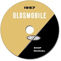 1957 Oldsmobile Werkstatthandbuch CD-ROM Olds 88 98 Starfire Reparaturservice